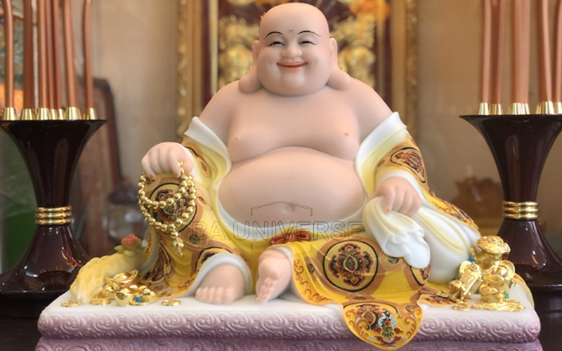 Phật Di Lặc là biểu tượng của sự may mắn và hạnh phúc